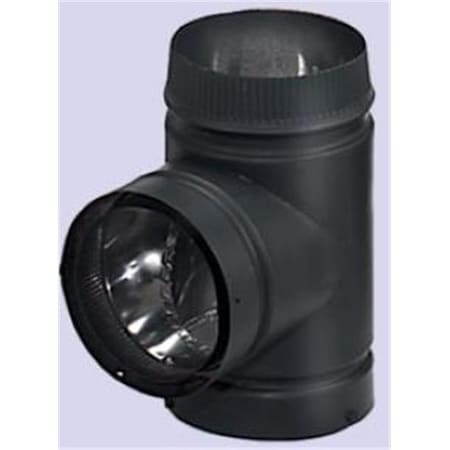 Integra Miltex Selkirk Corporation  8 Inch  Model DSP Double-Wall Stovepipe Tee With Cover 77535